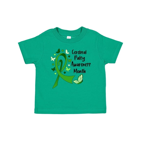 Inktastic Cerebral Palsy Awareness Month Butterflies Boys or Girls Baby T-Shirt