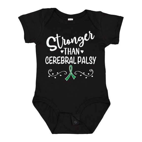 Inktastic Cerebral Palsy Awareness Month Support Boys or Girls Baby Bodysuit