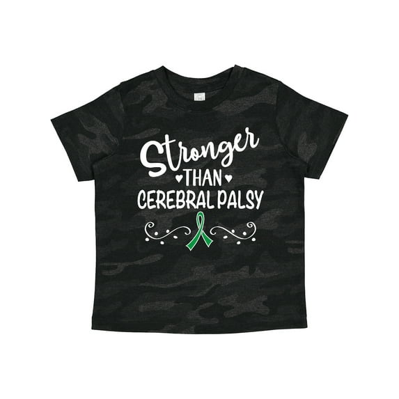 Inktastic Cerebral Palsy Awareness Month Support Boys or Girls Toddler T-Shirt