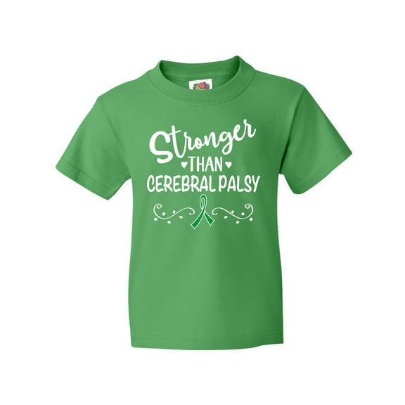 Inktastic Cerebral Palsy Awareness Month Support Youth T-Shirt
