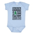 thumbnail image 1 of Inktastic Cerebral Palsy Awareness Strength Support and Courage Boys or Girls Baby Bodysuit, 1 of 5