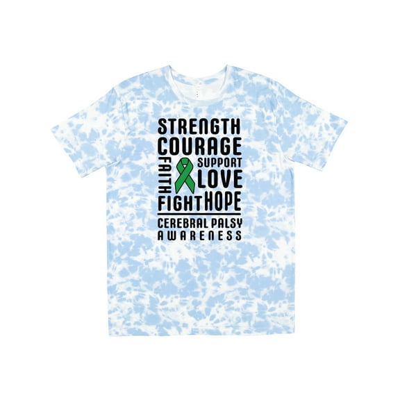 Inktastic Cerebral Palsy Awareness Strength Support and Courage T-Shirt