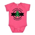 thumbnail image 1 of Inktastic Cerebral Palsy Awareness with Green Ribbon and Banner Boys or Girls Baby Bodysuit, 1 of 5