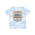 thumbnail image 1 of Inktastic Certified World's Greatest Grandson Accept No Substitutes Boys Toddler T-Shirt, 1 of 5