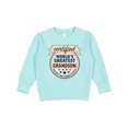 thumbnail image 1 of Inktastic Certified World's Greatest Grandson Accept No Substitutes Toddler Sweatshirt, 1 of 4