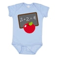 thumbnail image 1 of Inktastic Chalkboard and Apple School Boys or Girls Baby Bodysuit, 1 of 5