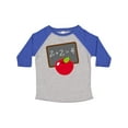 thumbnail image 1 of Inktastic Chalkboard and Apple School Boys or Girls Toddler T-Shirt, 1 of 5