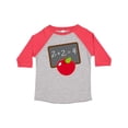 thumbnail image 1 of Inktastic Chalkboard and Apple School Boys or Girls Toddler T-Shirt, 1 of 5