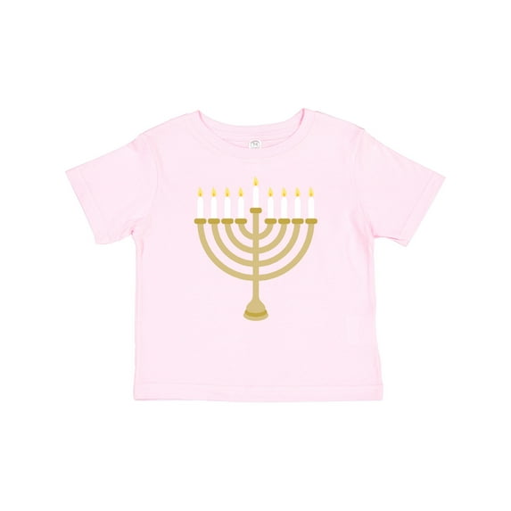 Inktastic Chanukah Hanukah Menorah Boys or Girls Baby T-Shirt