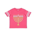 thumbnail image 1 of Inktastic Chanukah Hanukah Menorah Boys or Girls Toddler T-Shirt, 1 of 5