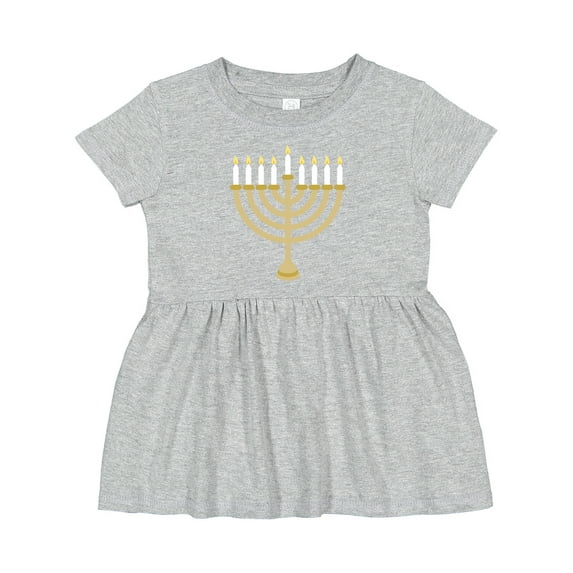 Inktastic Chanukah Hanukah Menorah Girls Baby Dress