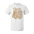 thumbnail image 1 of Inktastic Chapter 40 Fortieth Birthday Leopard Print T-Shirt, 1 of 5