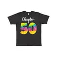 thumbnail image 1 of Inktastic Chapter 50 Fiftieth Birthday in Tie-Dye T-Shirt, 1 of 5