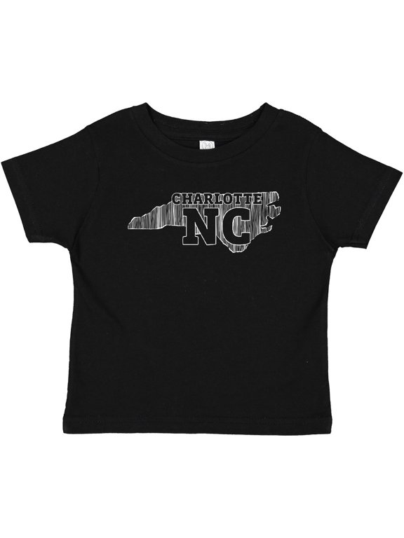 Charlotte North Carolina Boys or Girls Baby T-Shirt