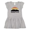 thumbnail image 1 of Inktastic Charlotte North Carolina Skyline Girls Toddler Dress, 1 of 5