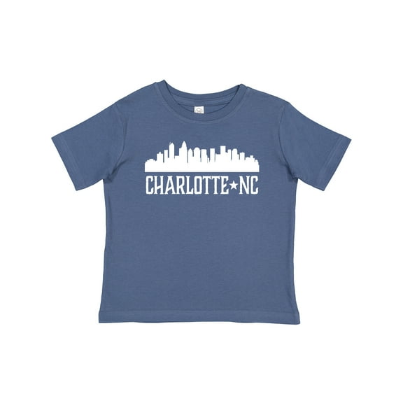 Inktastic Charlotte North Carolina Skyline Nc City Boys or Girls Baby T-Shirt
