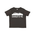 thumbnail image 1 of Inktastic Charlotte North Carolina Skyline Nc City Boys or Girls Toddler T-Shirt, 1 of 5