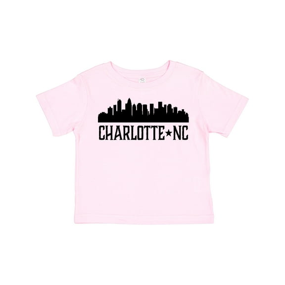 Inktastic Charlotte North Carolina Skyline NC City Boys or Girls Toddler T-Shirt