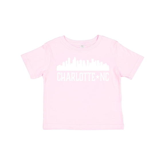 Inktastic Charlotte North Carolina Skyline Nc City Boys or Girls Toddler T-Shirt