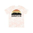 thumbnail image 1 of Inktastic Charlotte North Carolina Skyline T-Shirt, 1 of 5