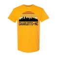 thumbnail image 1 of Inktastic Charlotte North Carolina Skyline T-Shirt, 1 of 5