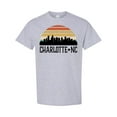 thumbnail image 1 of Inktastic Charlotte North Carolina Skyline T-Shirt, 1 of 5