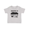 thumbnail image 1 of Inktastic Charlotte North Carolina Someone Loves Me Boys or Girls Baby T-Shirt, 1 of 5