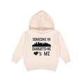 thumbnail image 1 of Inktastic Charlotte North Carolina Someone Loves Me Toddler Hoodie, 1 of 4