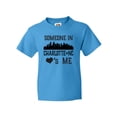 thumbnail image 1 of Inktastic Charlotte North Carolina Someone Loves Me Youth T-Shirt, 1 of 5