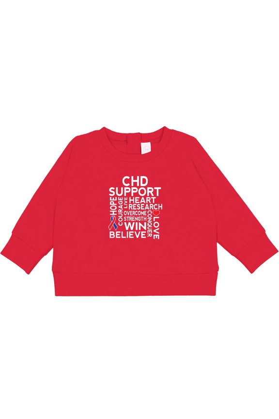Chd Awareness Month Baby Sweatshirt