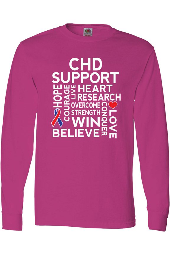 Chd Awareness Month Long Sleeve T-Shirt