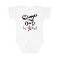 thumbnail image 1 of Inktastic Chd Awareness Month Ribbon Boys or Girls Baby Bodysuit, 1 of 5