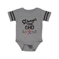 thumbnail image 1 of Inktastic Chd Awareness Month Ribbon Boys or Girls Baby Bodysuit, 1 of 4