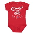 thumbnail image 1 of Inktastic Chd Awareness Ribbon Support Boys or Girls Baby Bodysuit, 1 of 5