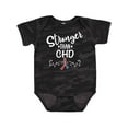 thumbnail image 1 of Inktastic Chd Awareness Ribbon Support Boys or Girls Baby Bodysuit, 1 of 5