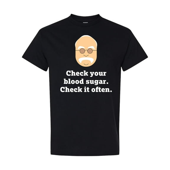 Inktastic Check Your Blood Sugar Diabetes T-Shirt