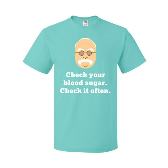 Inktastic Check Your Blood Sugar Diabetes T-Shirt