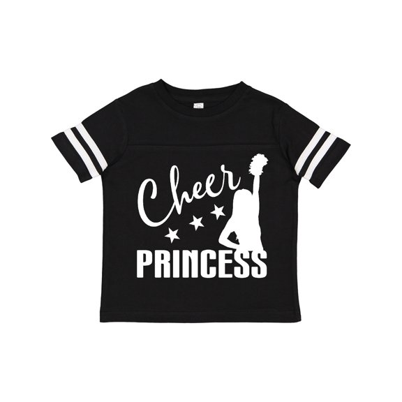 Inktastic Cheer Princess Cheerleader Girls Toddler T-Shirt