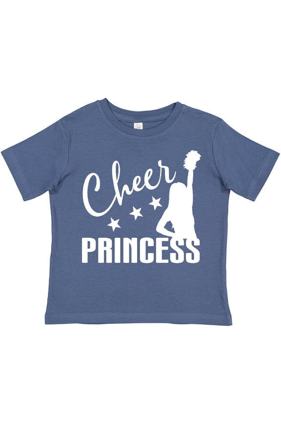 Cheer Princess Cheerleader Girls Toddler T-Shirt