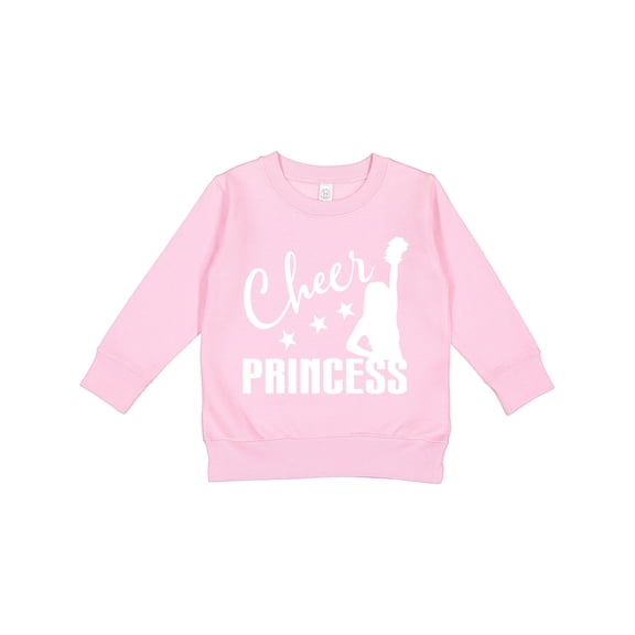 Inktastic Cheer Princess Cheerleader Toddler Sweatshirt