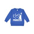 thumbnail image 1 of Inktastic Cheer Princess Cheerleader Toddler Sweatshirt, 1 of 4