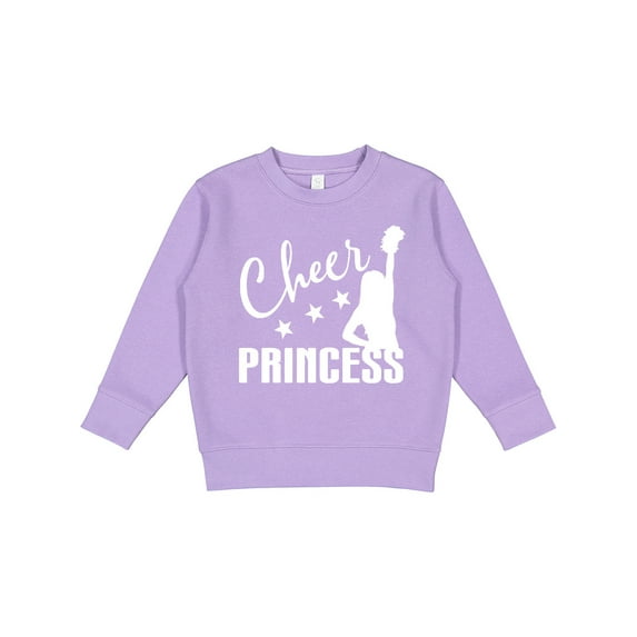 Inktastic Cheer Princess Cheerleader Toddler Sweatshirt