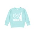 thumbnail image 1 of Inktastic Cheer Princess Cheerleader Toddler Sweatshirt, 1 of 4