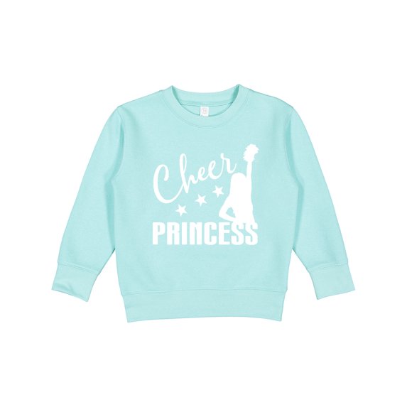 Inktastic Cheer Princess Cheerleader Toddler Sweatshirt