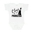 thumbnail image 1 of Inktastic Cheer Princess Cheerleading Gift Girls Baby Bodysuit, 1 of 5