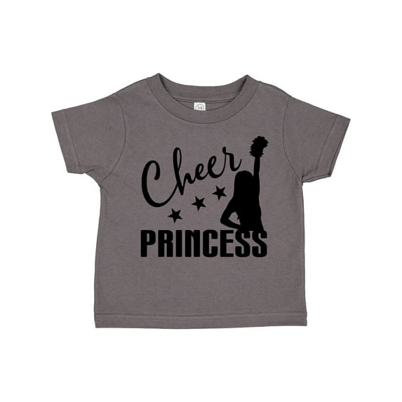 Inktastic Cheer Princess Cheerleading Girls Toddler T-Shirt