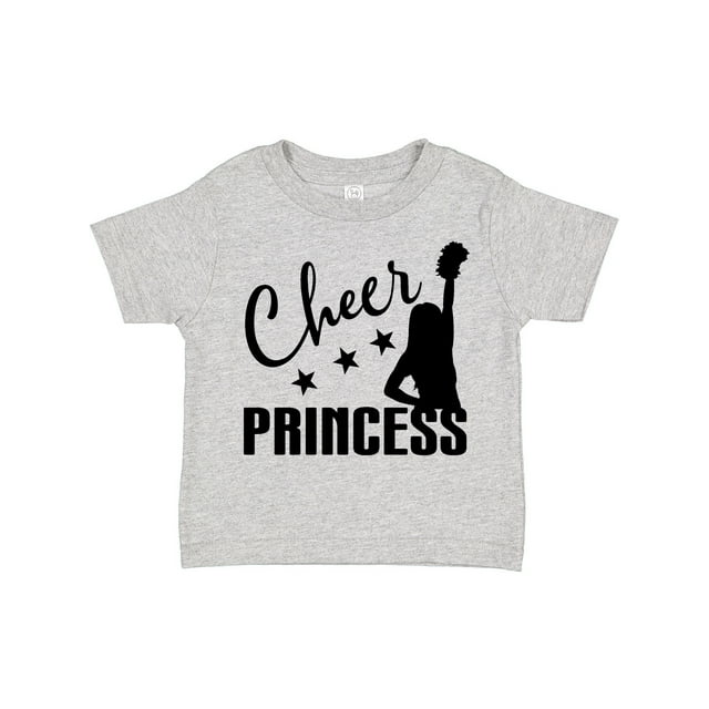 Inktastic Cheer Princess Cheerleading Girls Toddler T-Shirt
