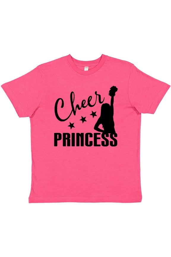 Cheer Princess Cheerleading Youth T-Shirt