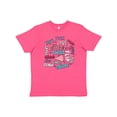 thumbnail image 1 of Inktastic Cheer Word Salad with Megaphone and Stars Youth T-Shirt, 1 of 5