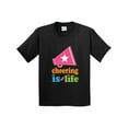 thumbnail image 1 of Inktastic Cheerleader Megaphone Cheerleading Team Youth T-Shirt, 1 of 5